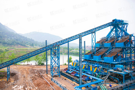 隆中重工EPC承建湖北武穴長江礦業公司二期砂石骨料項目投產